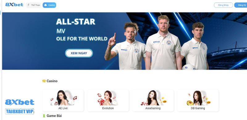 Hướng dẫn cách tham gia chơi cược tại 8xbet đơn giản