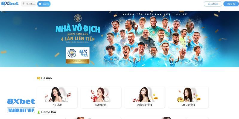 Nhà cái 8xbet luôn hỗ trợ xuyên suốt 