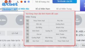 10+ đài tỉnh thành trong xổ số miền Trung